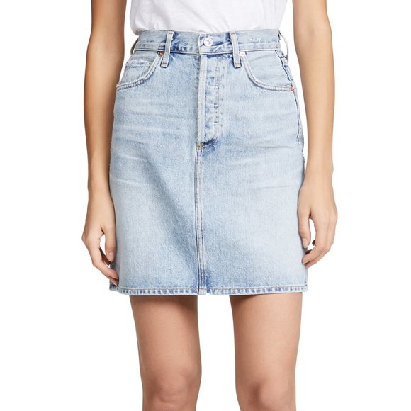 Citizens of Humanity Lorelle Classic Jean Skirt - Picture 2 of 5
